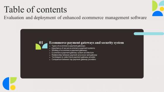 Evaluation And Deployment Of Enhanced Ecommerce Table Of Contents Information Pdf Evaluation And Deployment Of Enhanced Ecommerce Table Of Contents Information Pdf