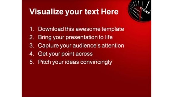 Evolve Business PowerPoint Templates And PowerPoint Backgrounds 0711