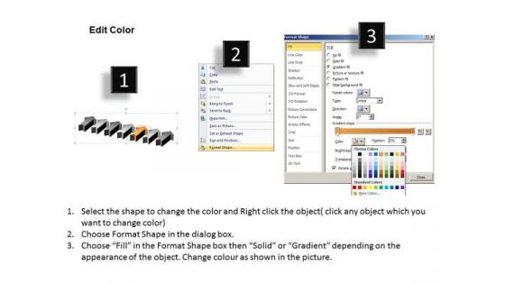 Example Of Parallel Processing 7 Stages Arrow Data Flow Diagram PowerPoint Slides