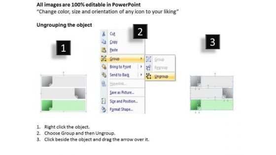 Examples Of Business Processes Linear Flow 3 Stages Post It Notes Ppt PowerPoint Templates