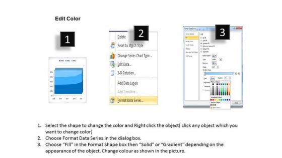 Examples Of Data Analysis Market 3d Area Chart For Quantiative PowerPoint Templates