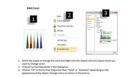 Examples Of Data Analysis Market 3d Business Changes With Time PowerPoint Templates