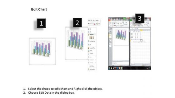 Examples Of Data Analysis Market 3d Business Inspection Procedure Chart PowerPoint Templates