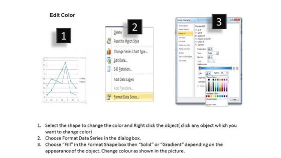 Examples Of Data Analysis Market Driven Present In Scatter Chart PowerPoint Slides Templates