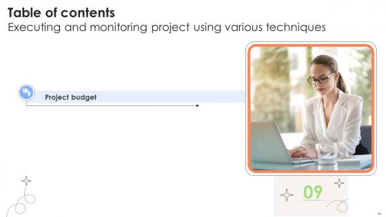 Executing And Monitoring Project Using Various Techniques PM CD V