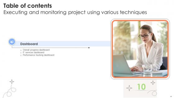 Executing And Monitoring Project Using Various Techniques PM CD V