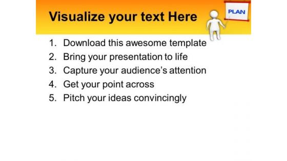 Execution Of Business Plan Concept PowerPoint Templates Ppt Backgrounds For Slides 0713