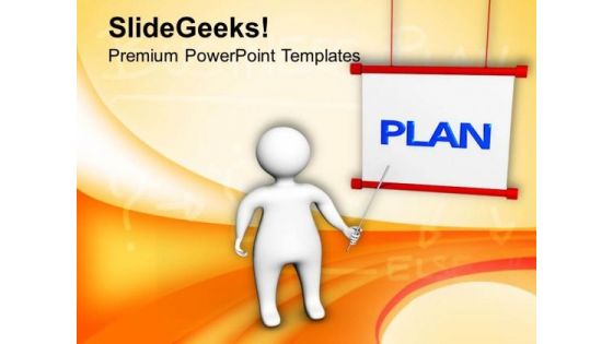 Execution Of Business Plan Concept PowerPoint Templates Ppt Backgrounds For Slides 0713