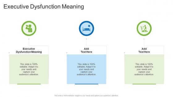 Executive Dysfunction Meaning In Powerpoint And Google Slides Cpb