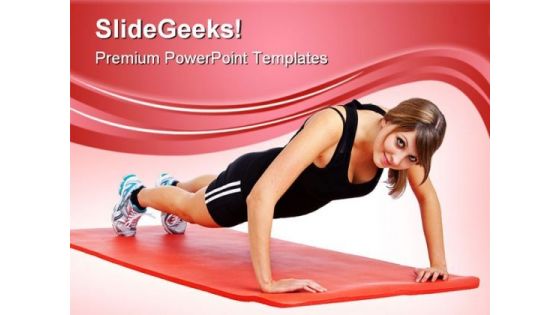 Exercise01 Health PowerPoint Templates And PowerPoint Backgrounds 0411