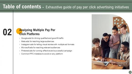 Exhaustive Guide Of Pay Per Click Advertising Initiatives Ppt Powerpoint Presentation Complete Deck