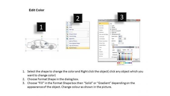 Exhibition Blue Family Car Side View PowerPoint Slides And Ppt Diagram Templates