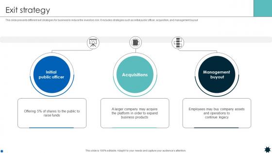 Exit Strategy Life Coverage Platform Pitch Deck