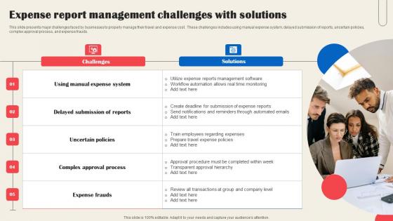 Expense Report Management Challenges With Solutions Download Pdf