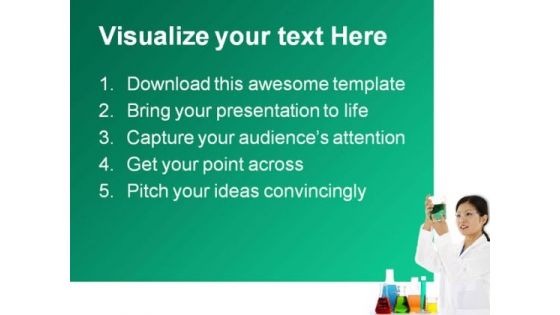 Experiment Science PowerPoint Themes And PowerPoint Slides 0711