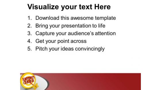 Expert Choice Is Jackpot For Business PowerPoint Templates Ppt Backgrounds For Slides 0313