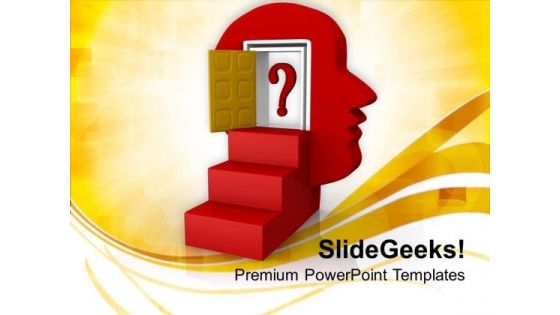 Explore Your Potential Mind PowerPoint Templates Ppt Backgrounds For Slides 0713