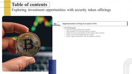 Exploring Investment Opportunities With Security Token Table Of Contents Infographics Pdf Exploring Investment Opportunities With Security Token Table Of Contents Infographics Pdf