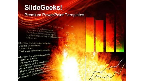 Explosive Growth Chart Finance PowerPoint Templates And PowerPoint Backgrounds 0611