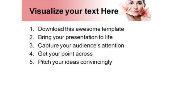 Face Care Beauty PowerPoint Themes And PowerPoint Slides 0311