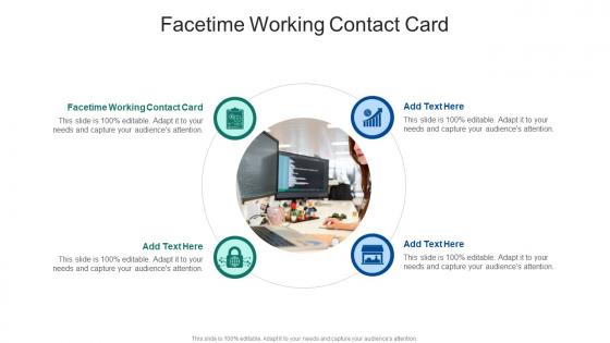 Facetime Working Contact Card In Powerpoint And Google Slides Cpb