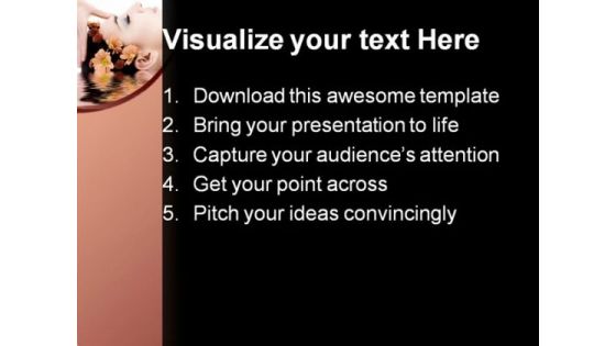 Facial Massage Beauty PowerPoint Themes And PowerPoint Slides 0311