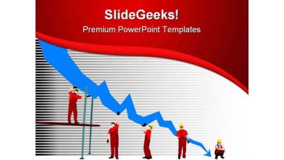 Failure And Depression Loss Business PowerPoint Templates And PowerPoint Backgrounds 1011