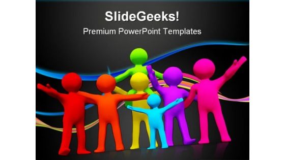 Family Friends People PowerPoint Themes And PowerPoint Slides 0611