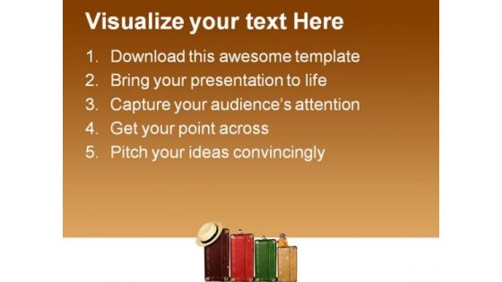 Family On Vacation Travel PowerPoint Templates And PowerPoint Backgrounds 0311