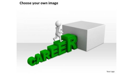 Famous Business People 3d Man Running Career PowerPoint Templates Ppt Backgrounds For Slides