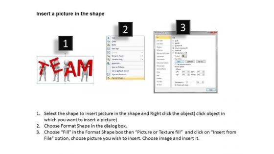 Famous Business People 3d Men Team PowerPoint Templates