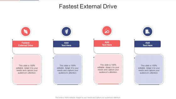 Fastest External Drive In Powerpoint And Google Slides Cpb