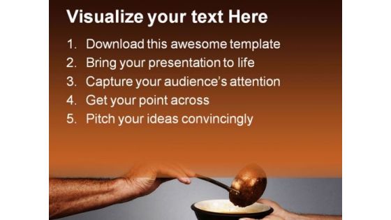Feed The World Food PowerPoint Themes And PowerPoint Slides 0411