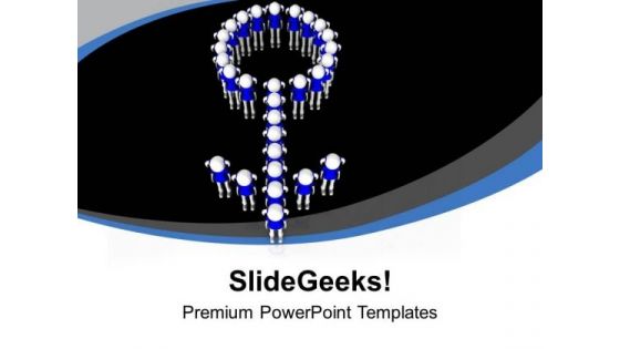 Female Community Is Most Respected PowerPoint Templates Ppt Backgrounds For Slides 0713