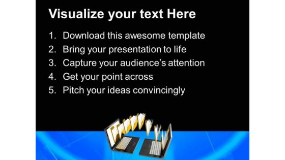 File Sharing Concept Business PowerPoint Templates And PowerPoint Themes 0812