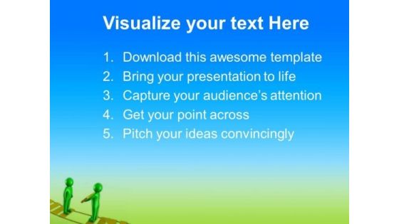 Fill The Gap In Between Bridge PowerPoint Templates Ppt Backgrounds For Slides 0613