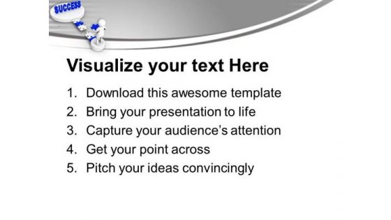Fill The Gap Of Getting Success PowerPoint Templates Ppt Backgrounds For Slides 0713