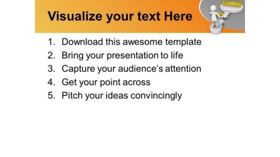 Fill The Gap Of Success Bridge PowerPoint Templates Ppt Backgrounds For Slides 0713