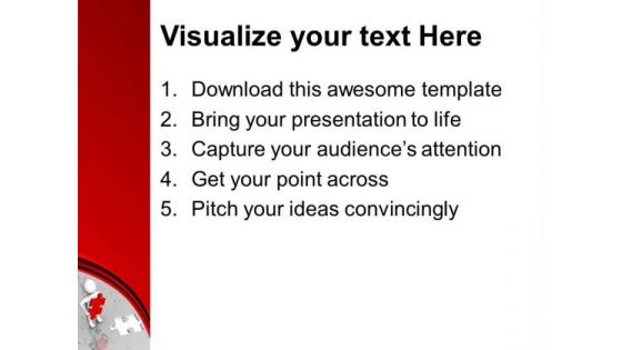 Fill The Gap With Right Part PowerPoint Templates Ppt Backgrounds For Slides 0513