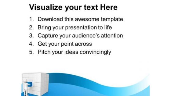 Fill The Hole In Process PowerPoint Templates Ppt Backgrounds For Slides 0713
