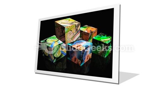 Finance Cubes PowerPoint Icon F