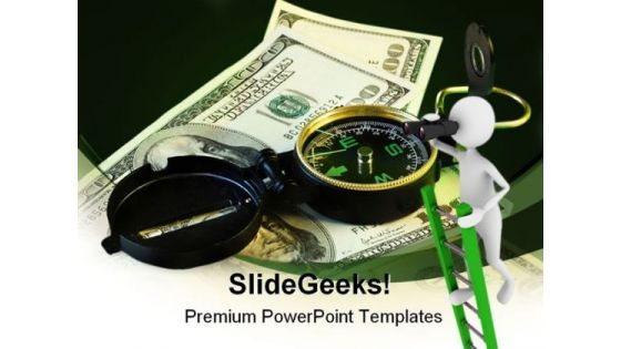 Finance Direction Concept Money PowerPoint Templates And PowerPoint Backgrounds 0311