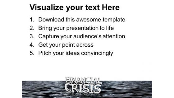 Financial Crisis Finance PowerPoint Templates And PowerPoint Themes 1012