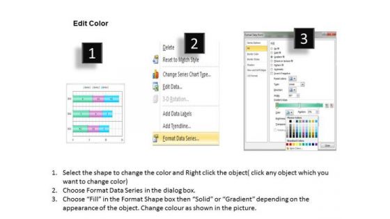 Financial Data Analysis Bar Chart For Collection Of PowerPoint Templates