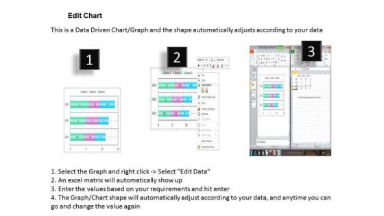 Financial Data Analysis Bar Chart For Collection Of PowerPoint Templates
