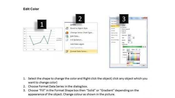 Financial Data Analysis Driven Demonstrate Statistics With Scatter Chart PowerPoint Slides Templates