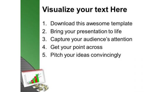 Financial Growth Graph PowerPoint Templates Ppt Backgrounds For Slides 0713
