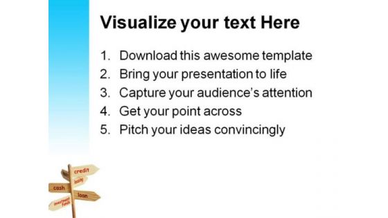 Financial Options Business PowerPoint Themes And PowerPoint Slides 0711