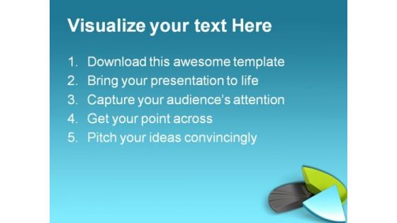 Financial Pie Chart Business PowerPoint Themes And PowerPoint Slides 0411