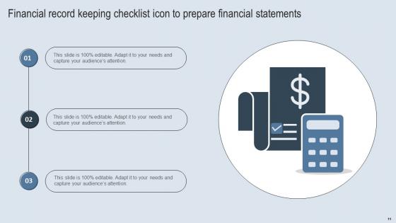 Financial Record Keeping Checklist Ppt Powerpoint Presentation Complete Deck With Slides